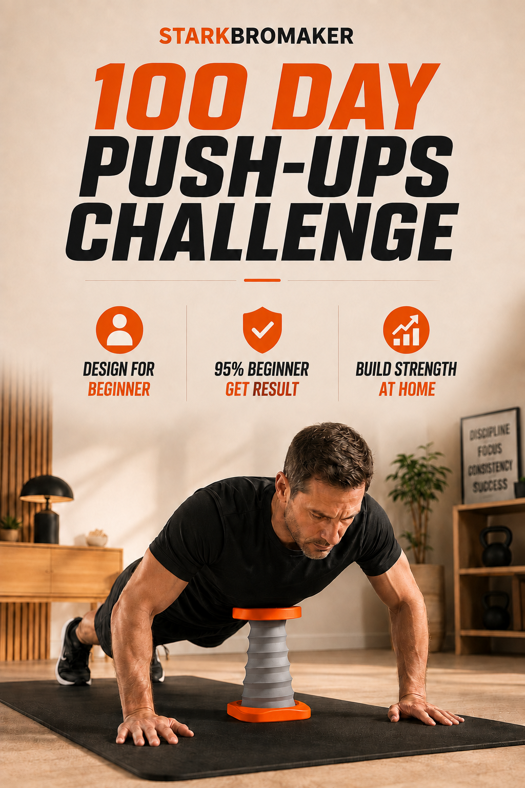 StarkbroMaker Fitness Push Up Assistant Trainer